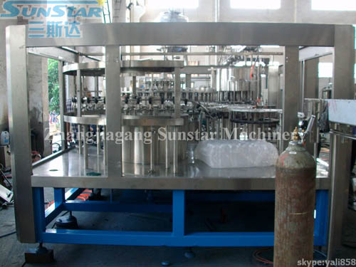 Bottled Juice Tea Beverage Filling And Packing Machine (RCGF40-40-12)
