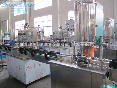 PET Can Filling And Seaming Machine In-line
