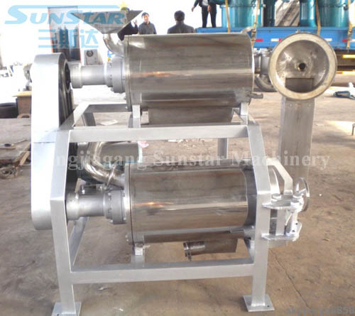 Double Channel Pulping machine